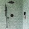 Alfi Brand Black Matte 16" Round Wall Shower Arm ABSA16R-BM - alternate 10
